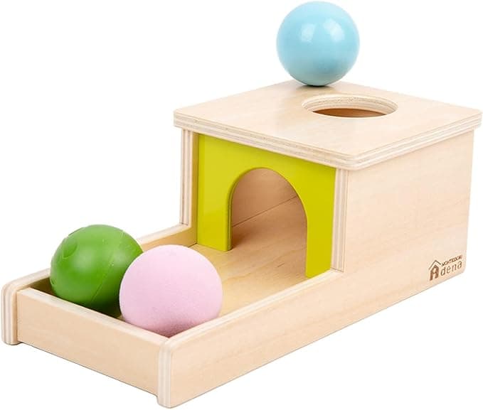 Adena Montessori Object Permanence Box with Tray