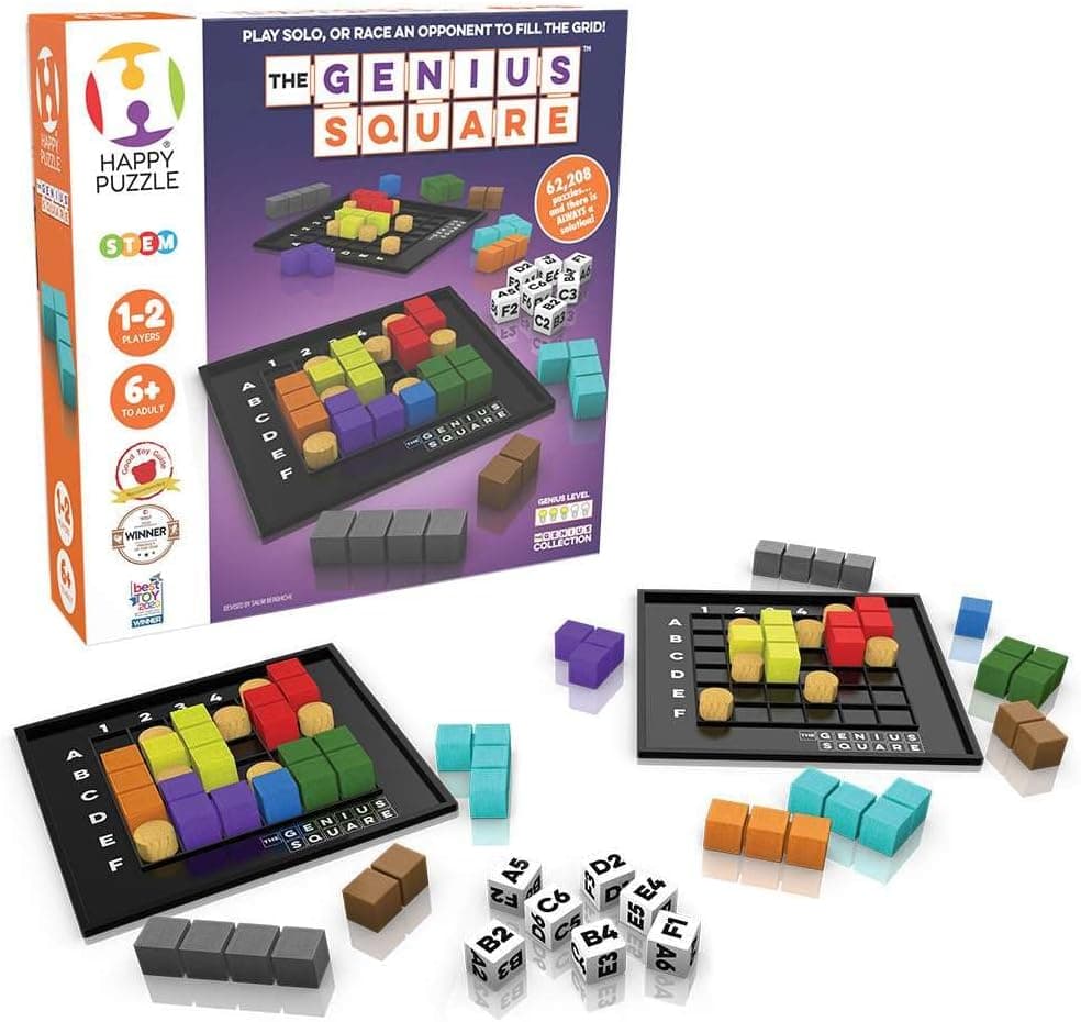 The Genius Square by The Happy Puzzle Company