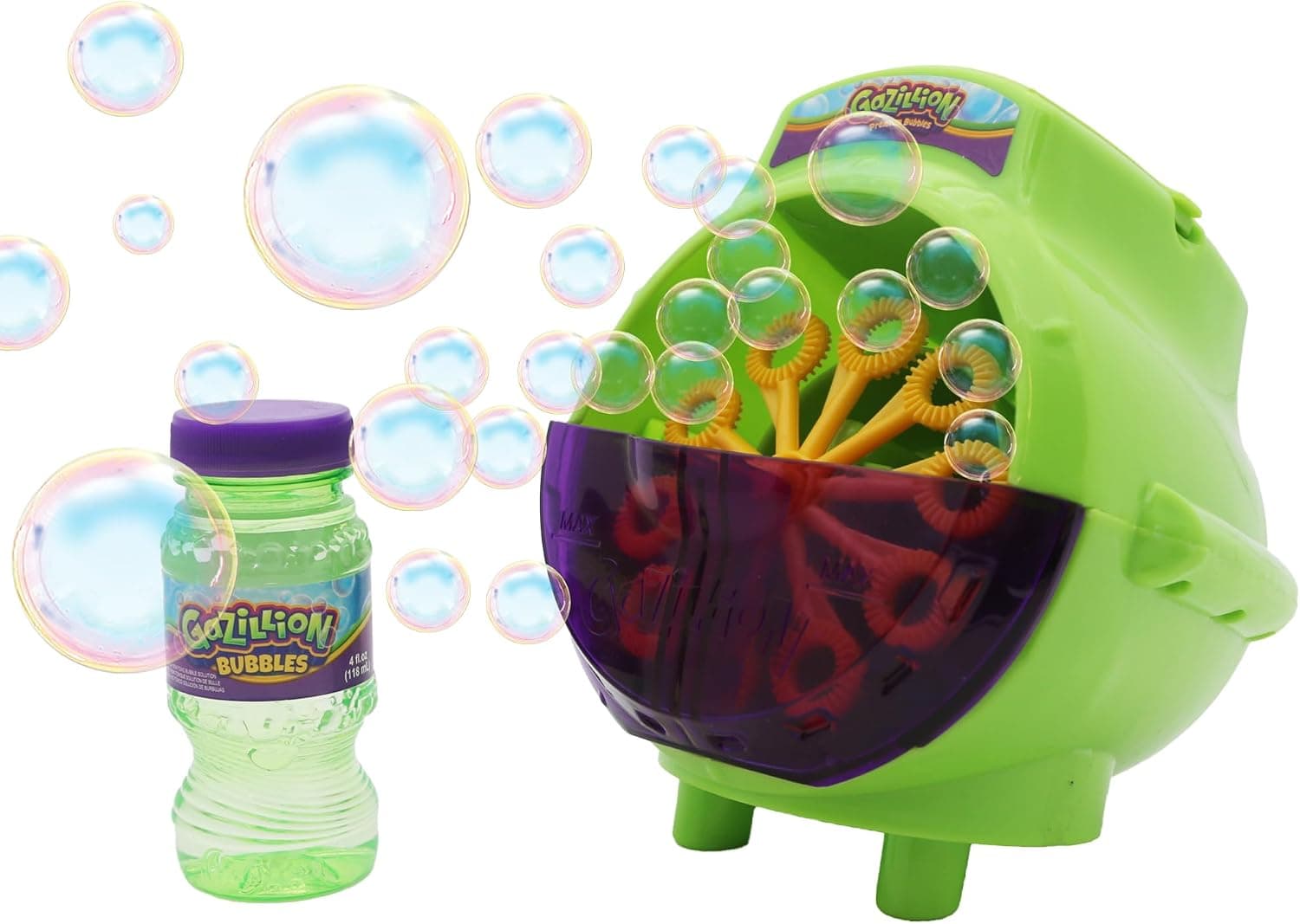 Gazillion Bubble Hurricane Machine, Portable Bubble Maker