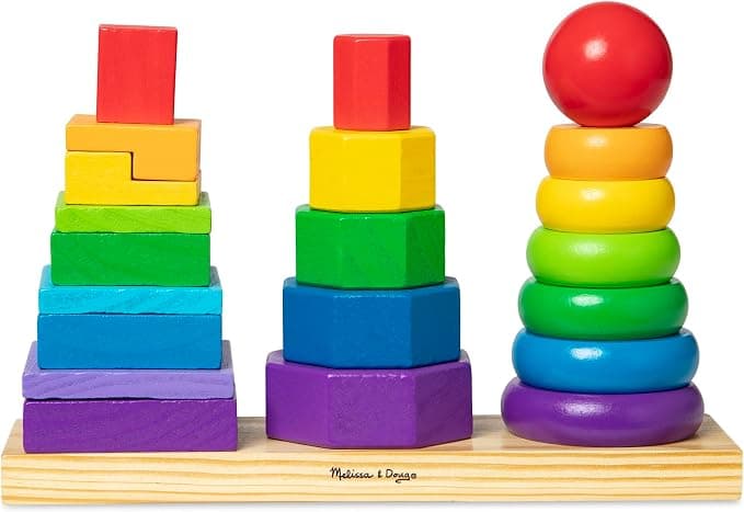 Melissa & Doug Geometric Stacker