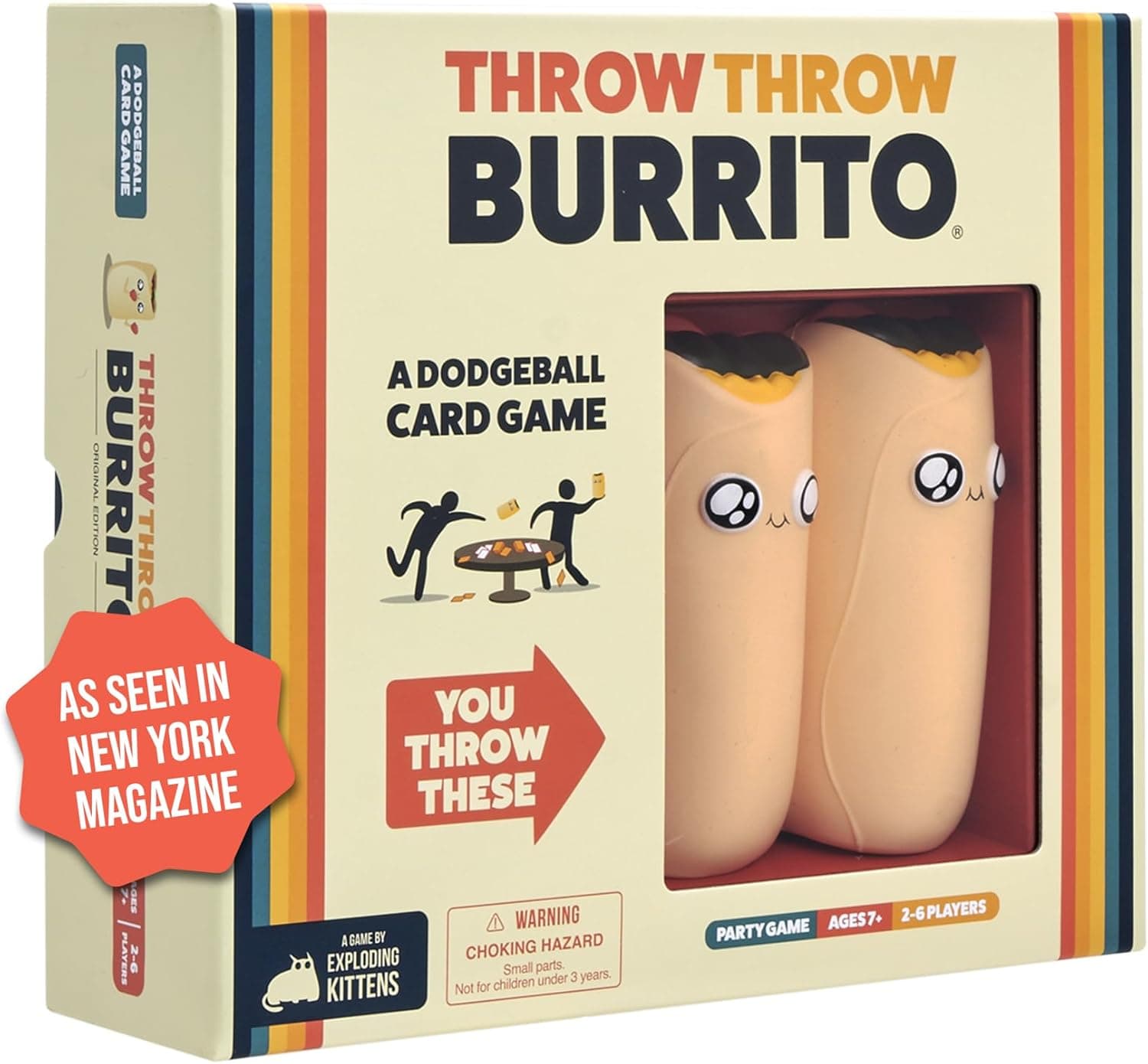 Exploding Kittens Throw Throw Burrito Card Game