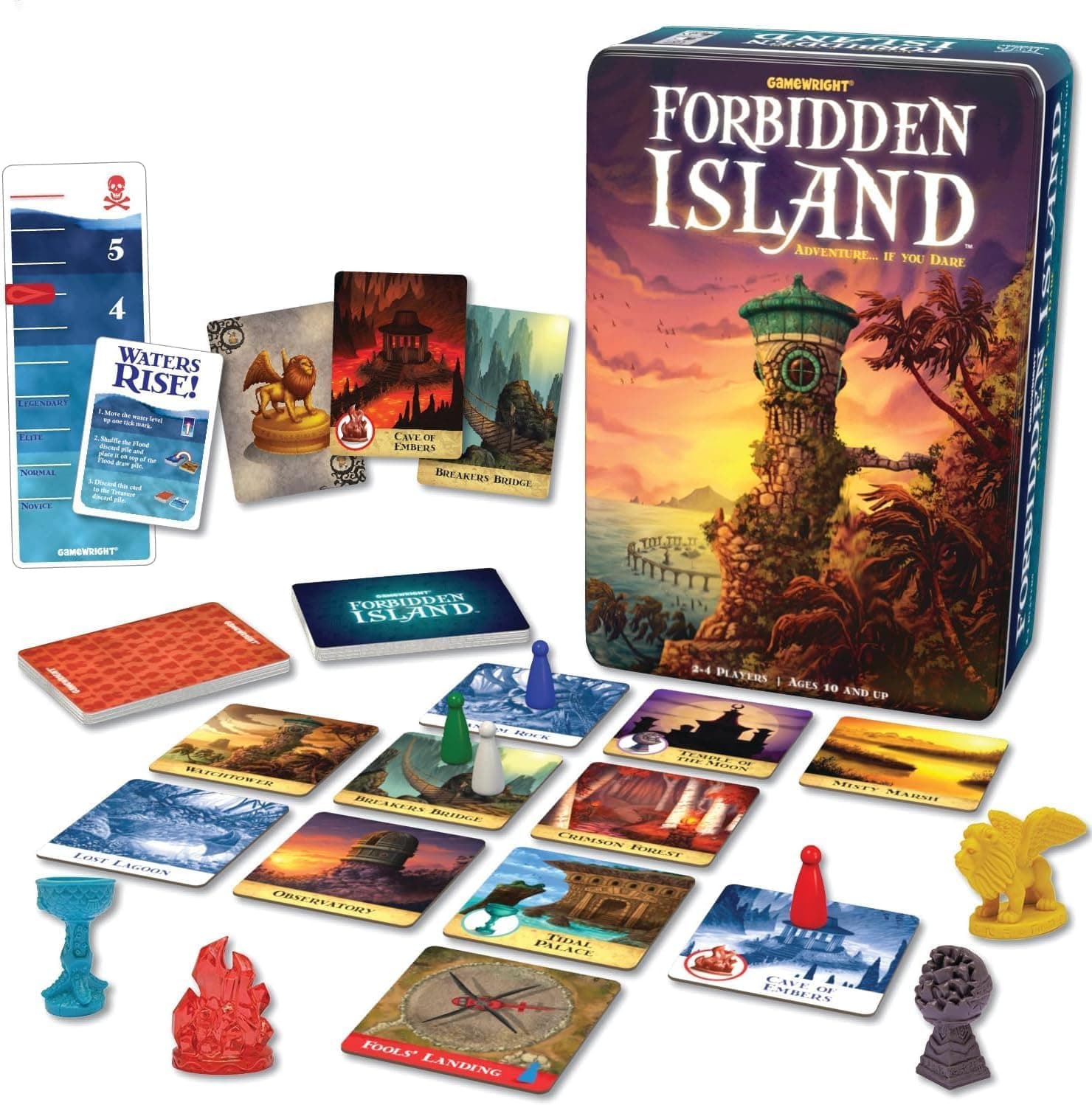 Gamewright Forbidden Island Cooperative Board Game