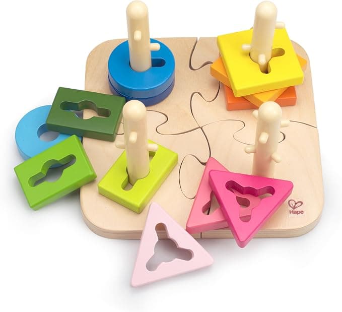 Hape Wooden Creative Peg Puzzle