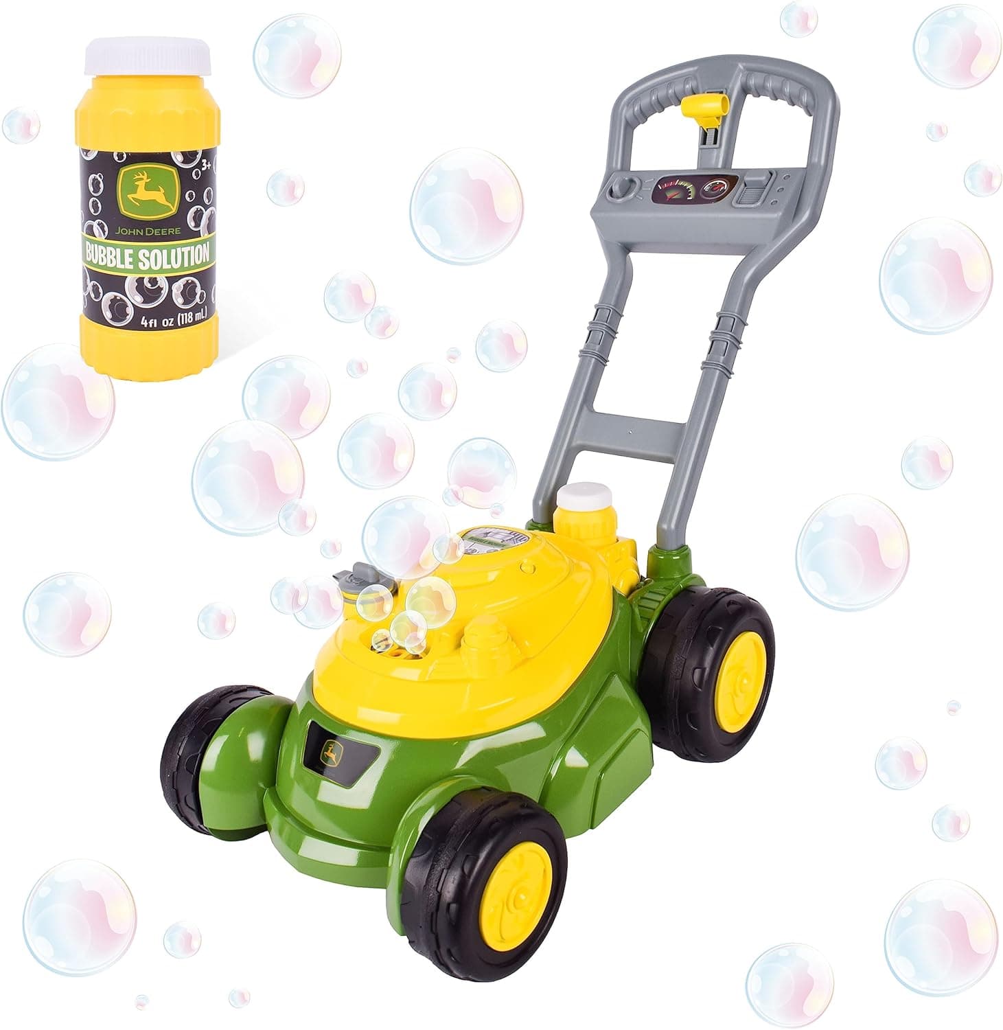 John Deere Bubble Lawn Mower for Toddlers