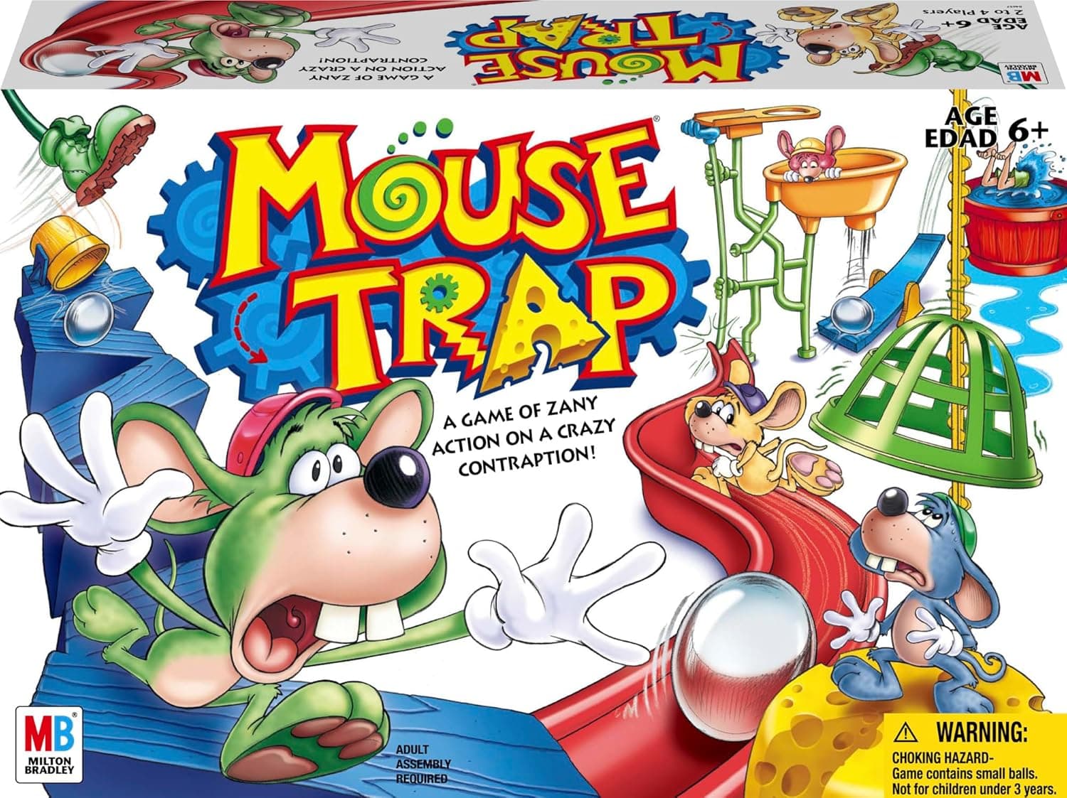 Hasbro Gaming Mouse Trap Board Game