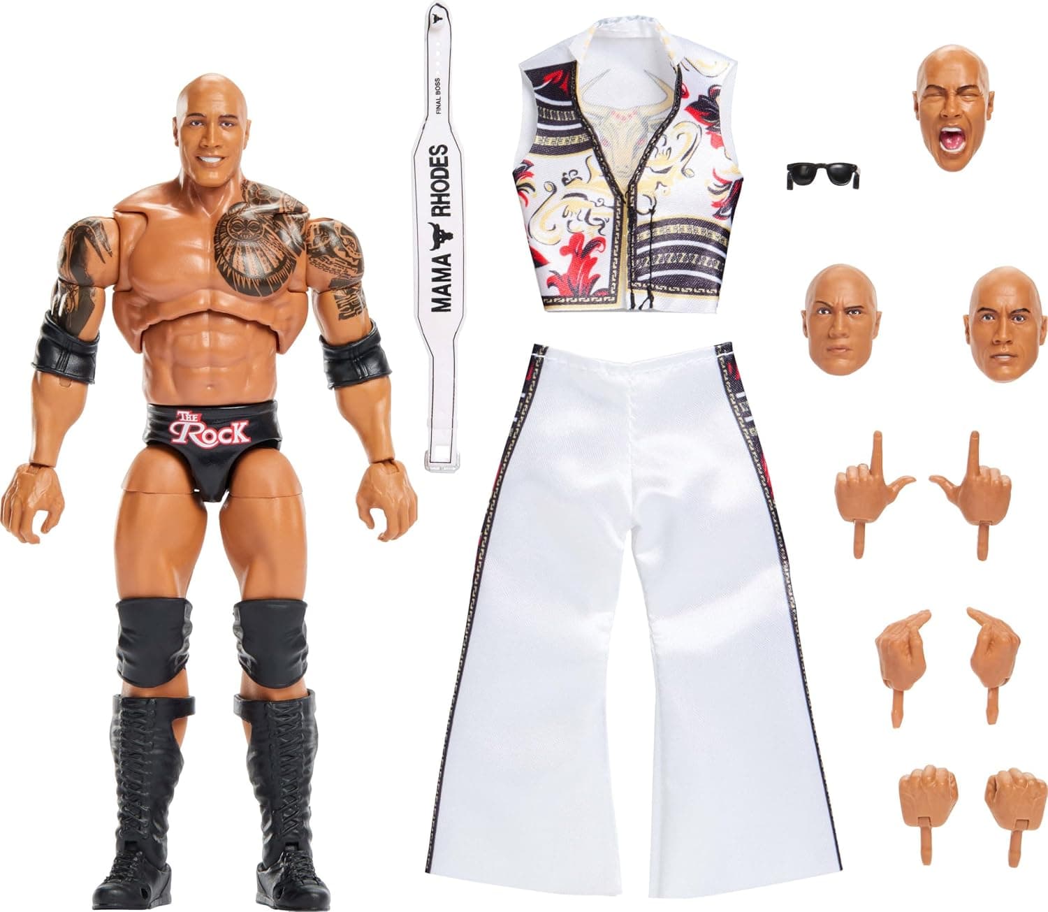 Mattel WWE Ultimate Edition The Rock Action Figure