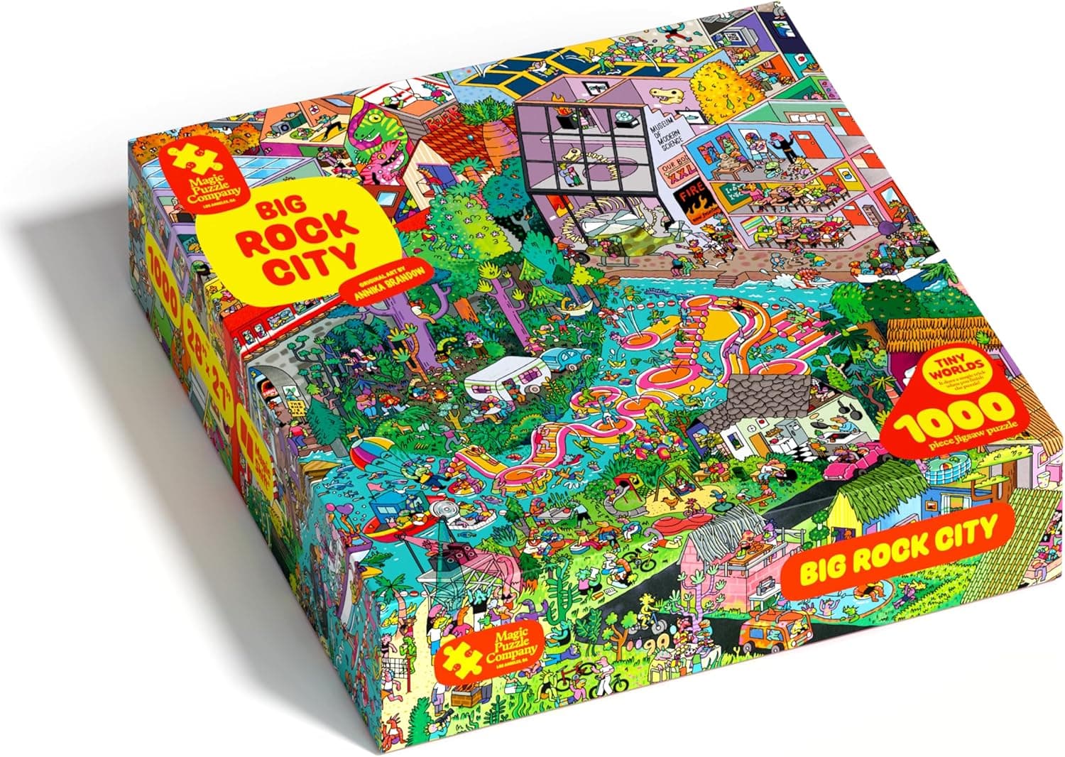 The Magic Puzzle Company Big Rock City 1000-Piece Puzzle