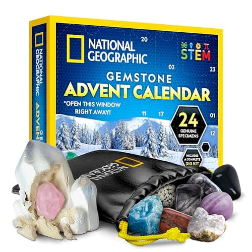National Geographic Gemstone Advent Calendar