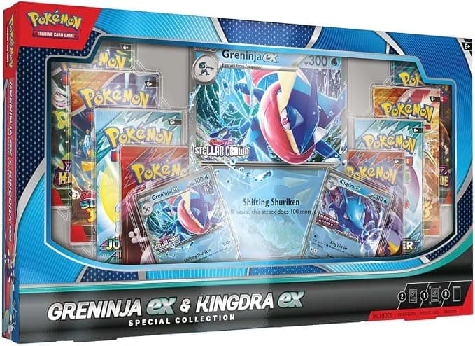 Pokemon TCG: Greninja EX & Kingdra EX Special Collection