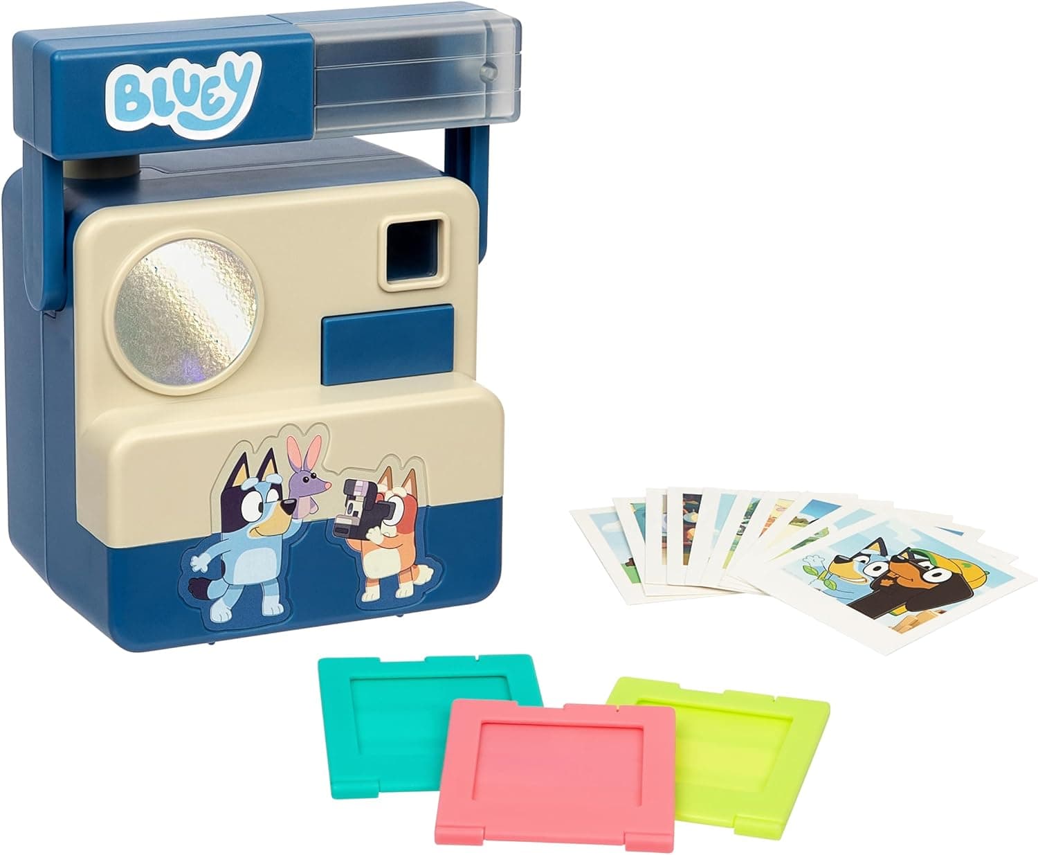 Bluey Chikit Chikit Roleplay Camera with Pop-Out Film Cartridges
