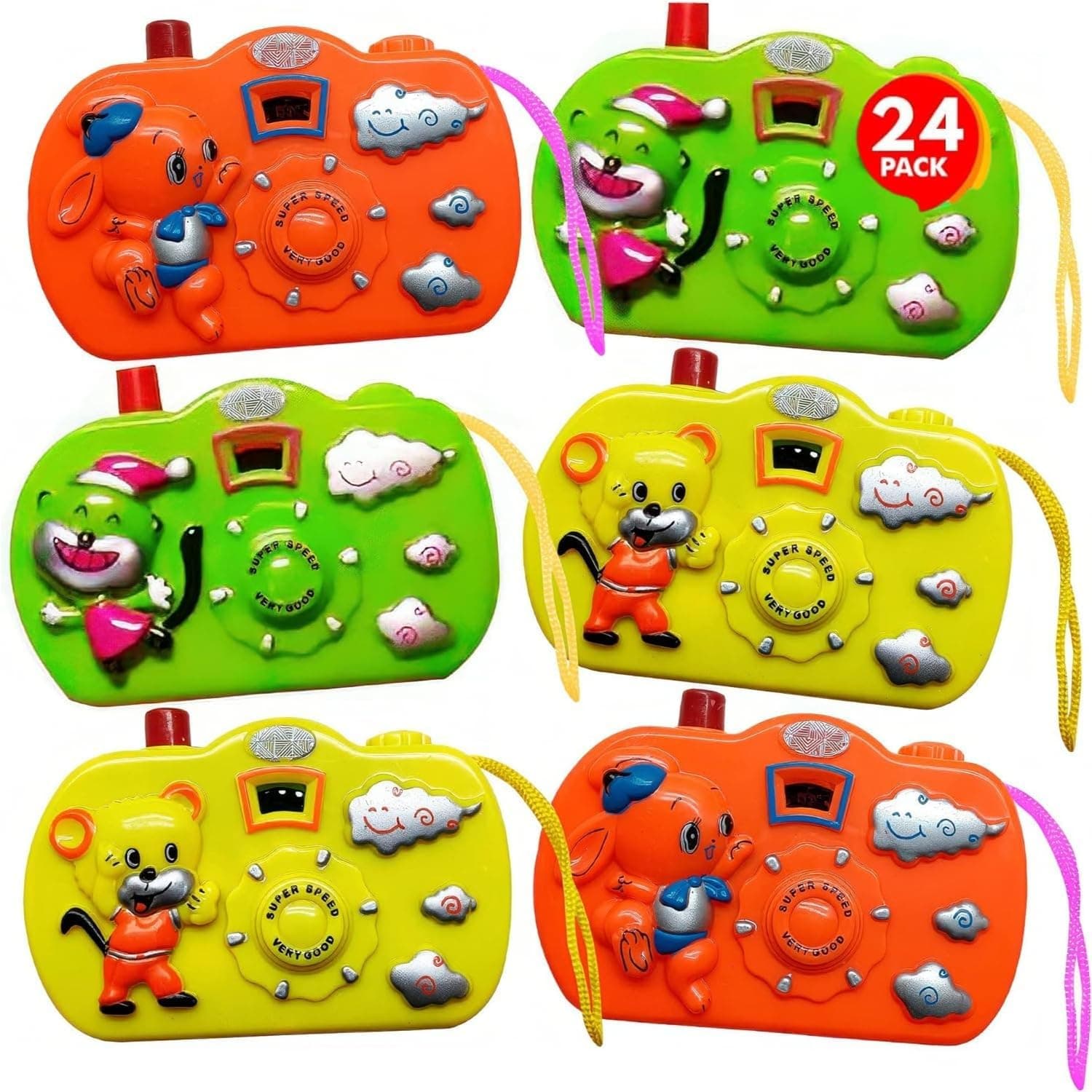 ArtCreativity Viewfinder Toy Camera Set, 24 Pieces