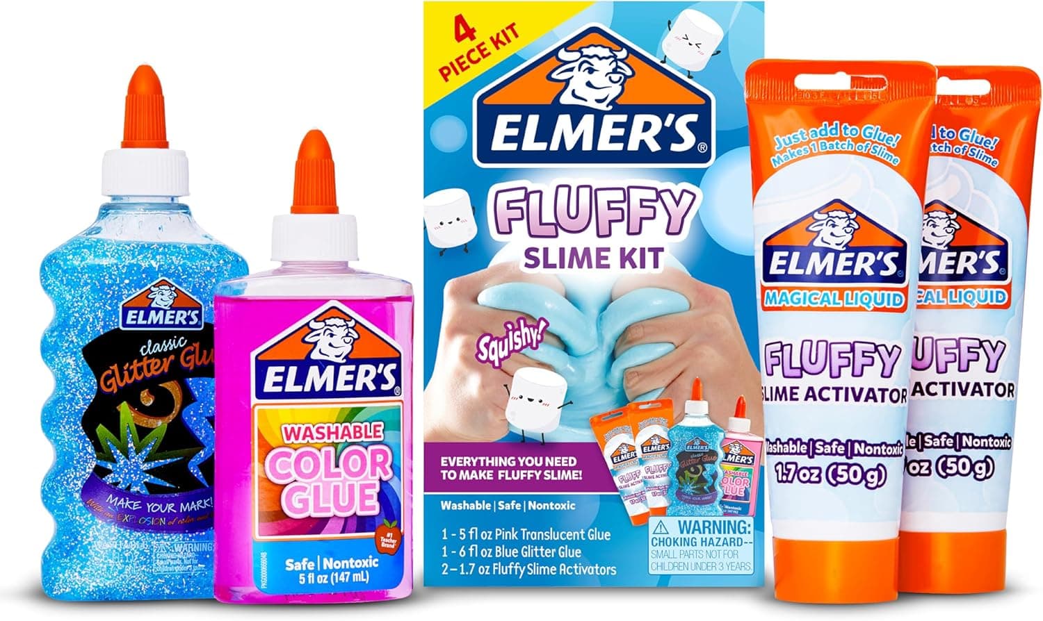Elmer's Fluffy Slime Kit