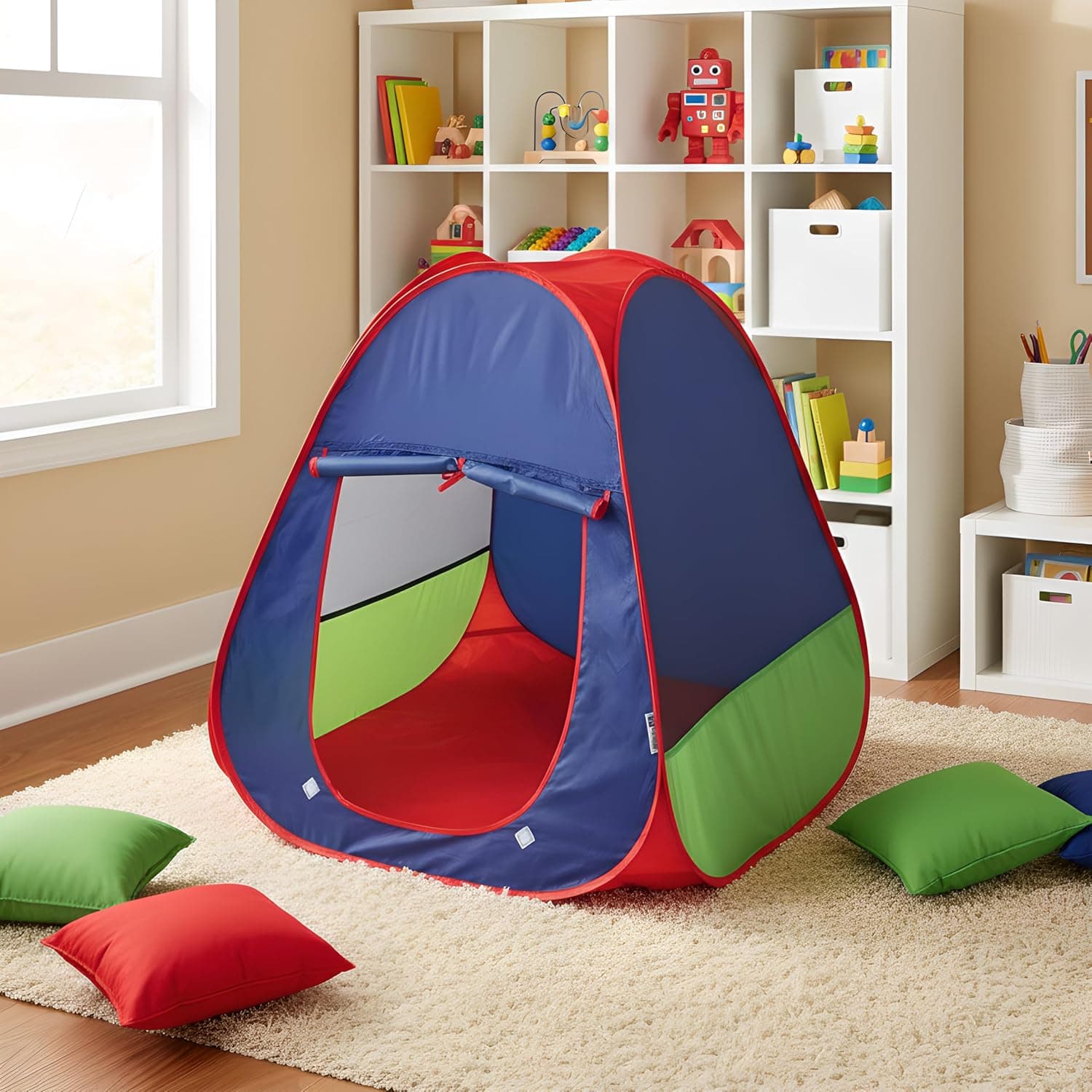 Pacific Play Tents Primary Pop-Up Play Tent
