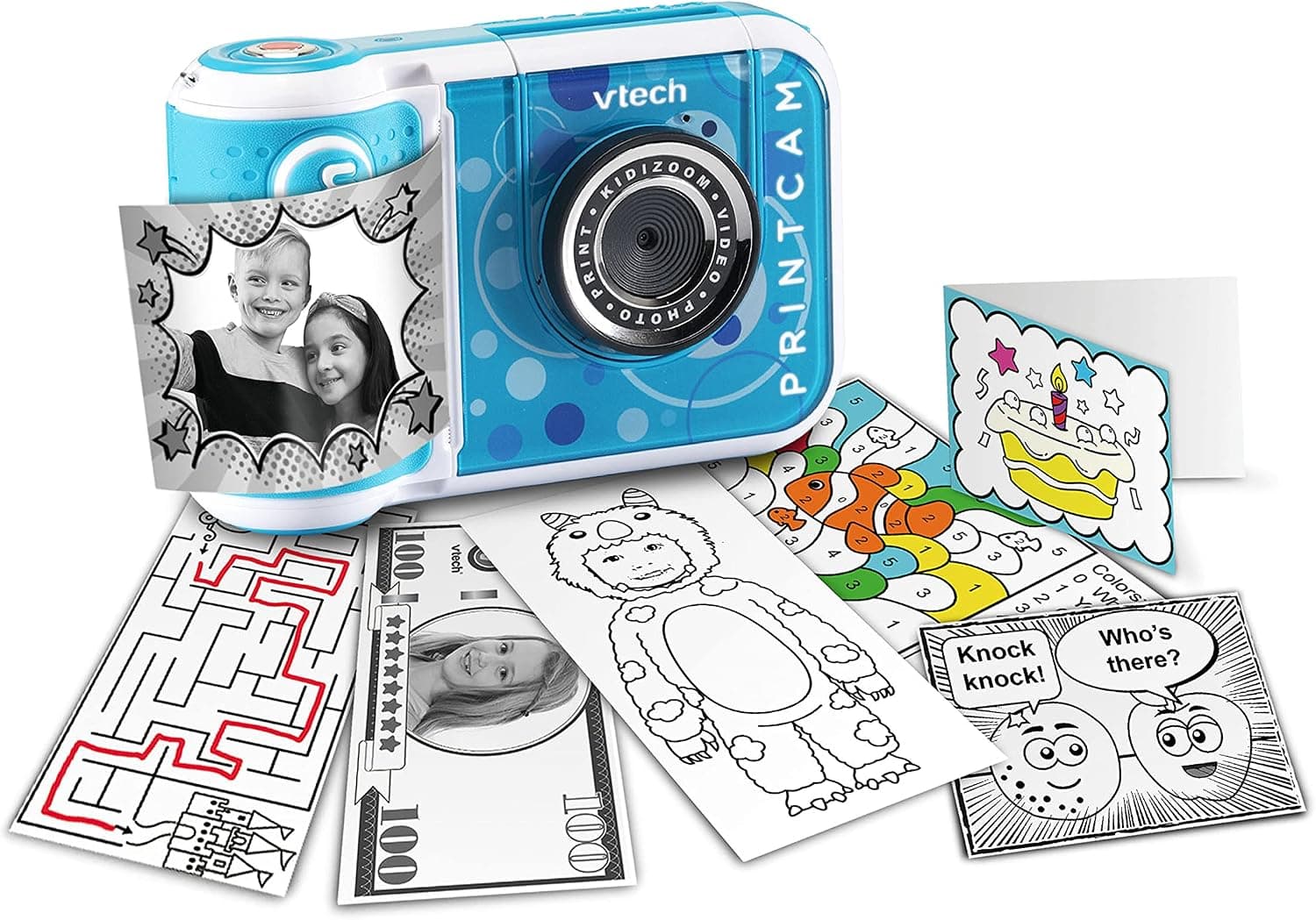 VTech KidiZoom PrintCam with Instant Photo Printing
