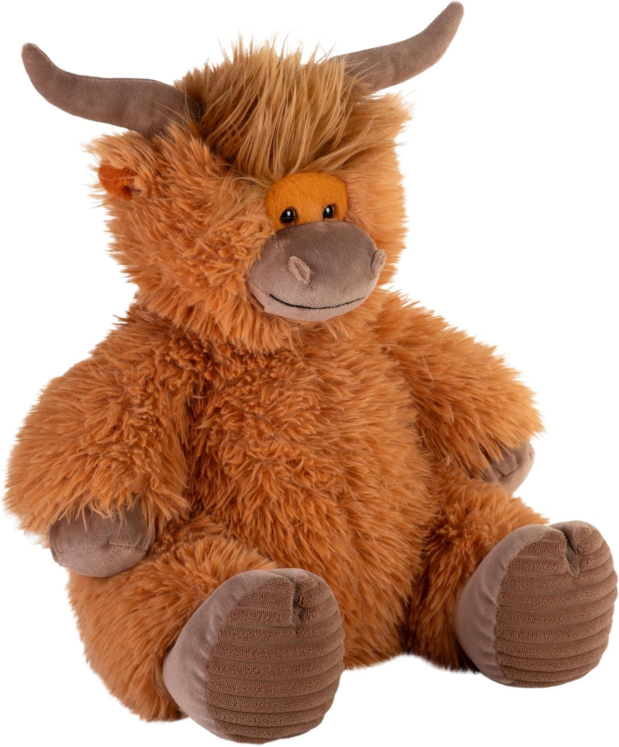 Wild Republic Snuggleluvs Highland Cow Stuffed Animal, 15 Inches